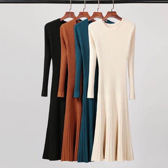 Long sleeve women's sweater dresses