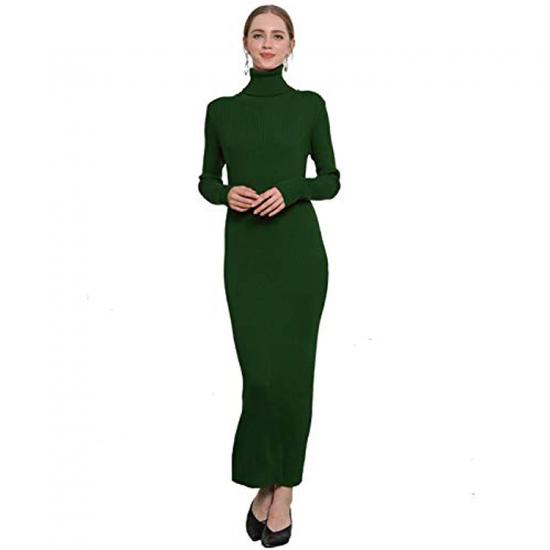 Ladies high neck elegant party dress