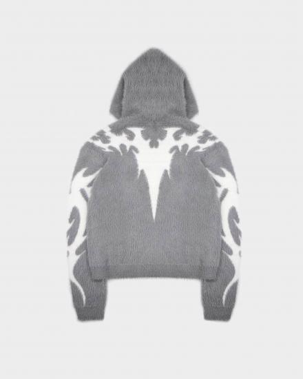 ​​Winter Jacquard Knitted Sweater Men's Hoodies​
