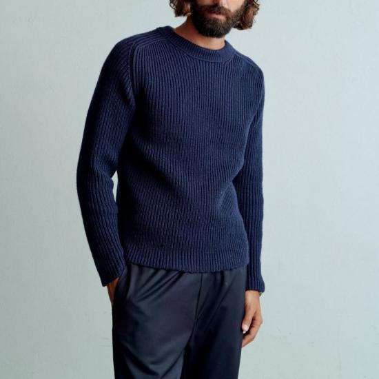 ​​Customizable Men's Winter Wool Sweater​