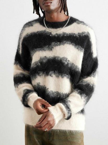 New Design Men's Mohair Cardigan Sweater​