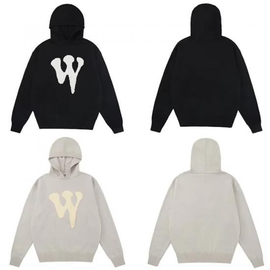​​Custom Logo Men's Embroidery Knit Hoodie​