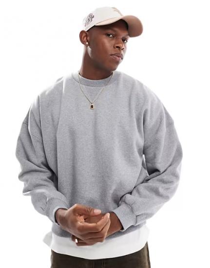 Men's casual hoodie with white cap