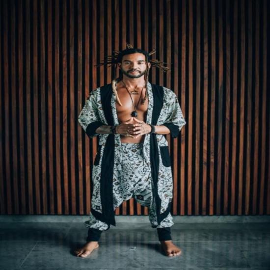 White bohemian embroidered cardigan outfit