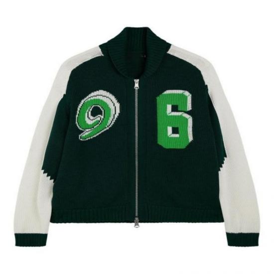 Men's athletic jacket with bold numbers