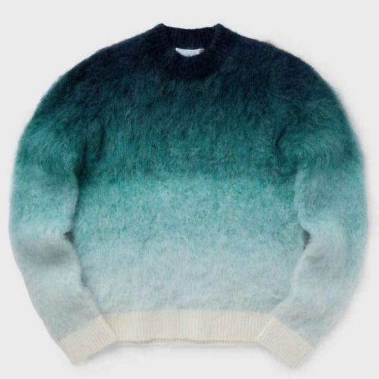 Men's luxurious cashmere wool blend pullover